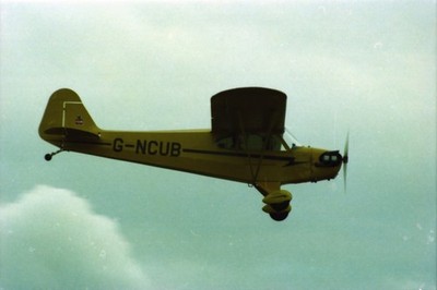 Negativ G-NCUB Piper J-3C-65 Cub Flugzeug 35mm ungerahmt sro-IW4-28