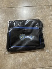 BASS Member Blue & Black Soft Side Tackle Zip Up Bag Embroidered NEW IN BAG!!