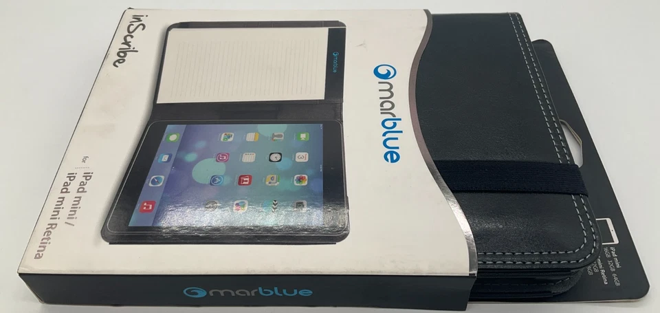 MarBlue Inscribe Carrying Case w/ Notebook for iPad Mini  - Black AMIN11 - Image 4 of 4