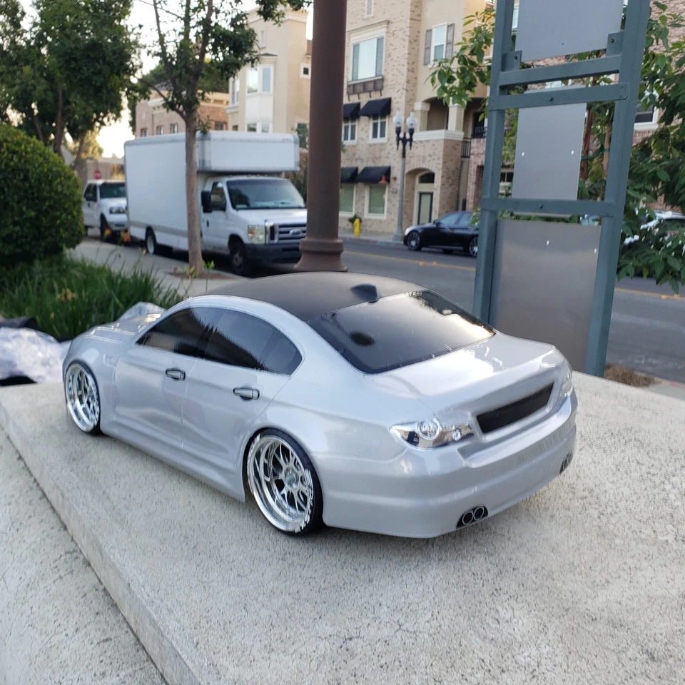 200mm 1/10 Custom Paint BMW M5 4Tec2 drift HPI DC10 YD2 MST TT02 Body Only - Image 3 of 4