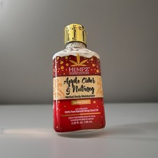 Hempz Fall Body Moisturizer 2.25oz Apple Cider Nutmeg new