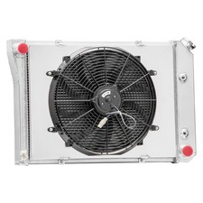 3 Row Aluminum Radiator Shroud Fan 73-74 Buick Apollo/Nova/Omega/Ventura L6 V8