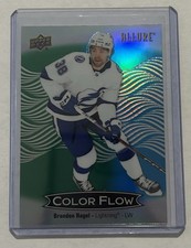 Upper Deck 2024-25 Allure Color Flow Green-Blue Parallel Brandon Hagel #CFL-11