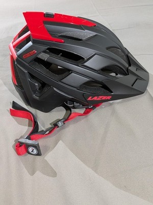 Lazer Oasiz Helmet Size XXS-Med Black Red Mountain Bike Microshell Adjustable