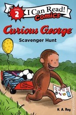 Curious George Scavenger Hunt GN I Can Read Comics #1-1ST NM 2024 Stock Image