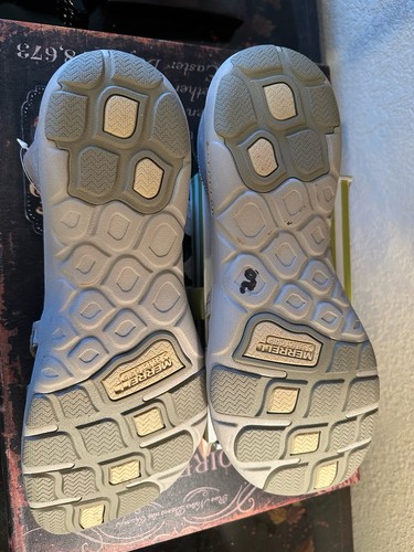 NEW-Merrell-Performance Sandals-Size 10M-CANTOR LAVISH/J62168-Aluminum Color- - Picture 3 of 7