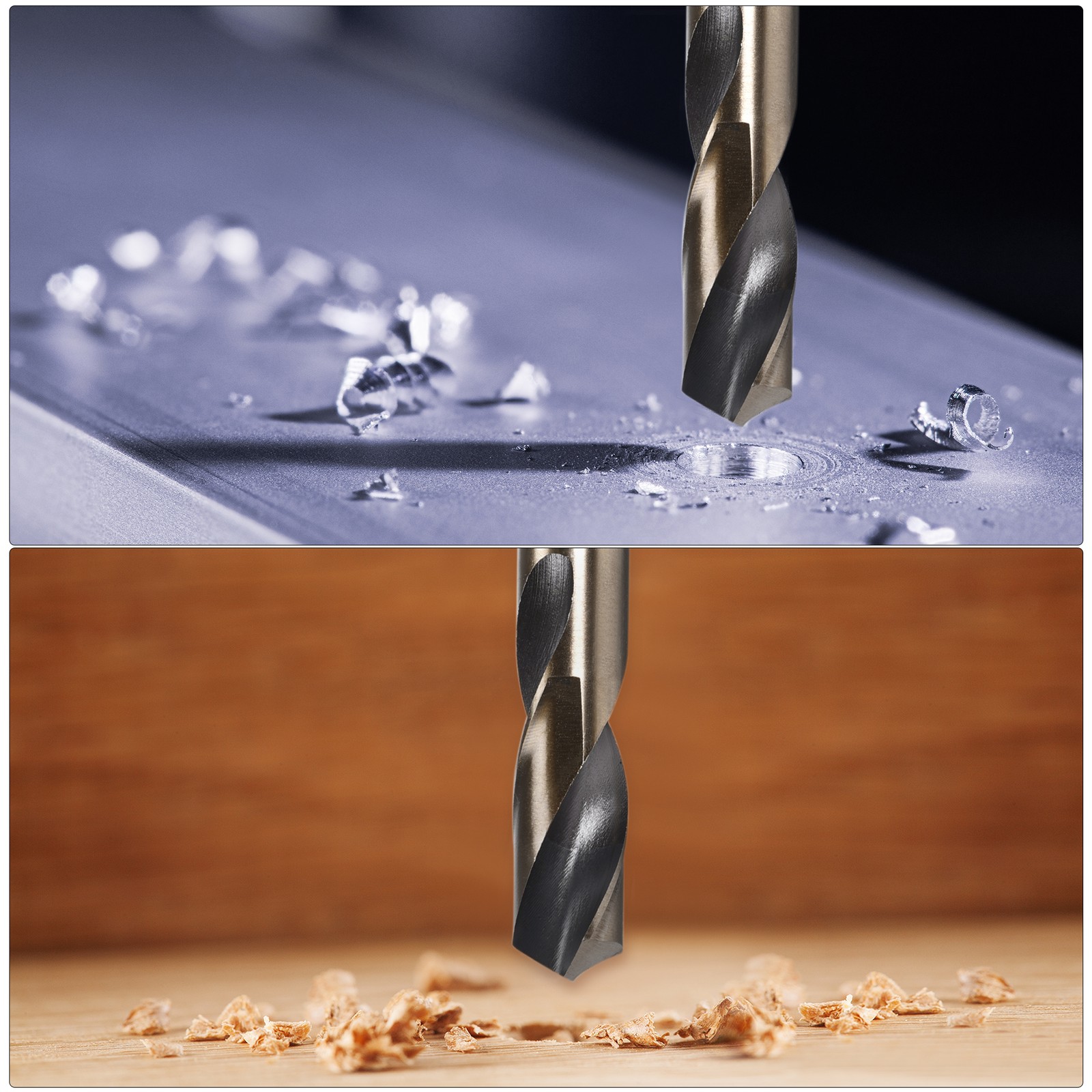 15mm,HSS Reduced Shank Twist Drill Bits,4341 WITH 10mm Shank