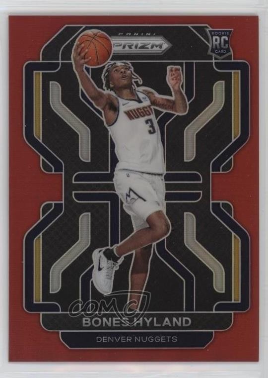2021-22 Panini Prizm Red Prizm 41/299 Bones Hyland #302 1i2y