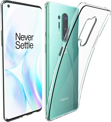 HANDY SCHUTZ HÜLLE Für ONEPLUS 8 PRO BACKCOVER GEHÄUSE SILIKON TPU RÜCKSEITE GEL