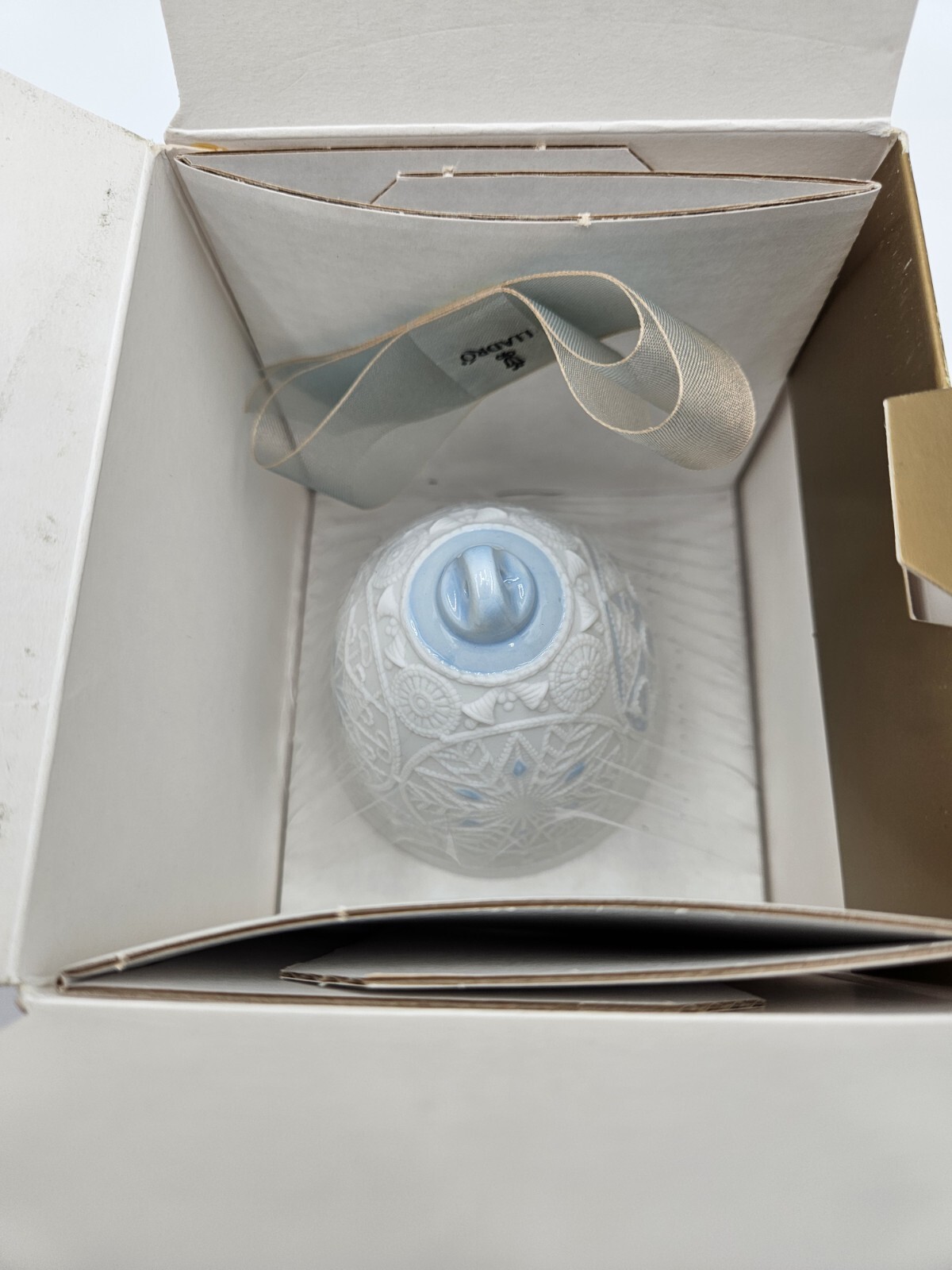 NuevoLladro Campana Porcelana Adorno Figura España Navidad Caja 2010