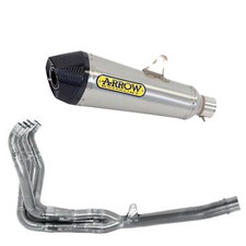 KOMPLETTER AUSPUFF ARROW F�R SUZUKI GSX-R 1000 2017 > 2020 X-KONE NICHROM CARBY