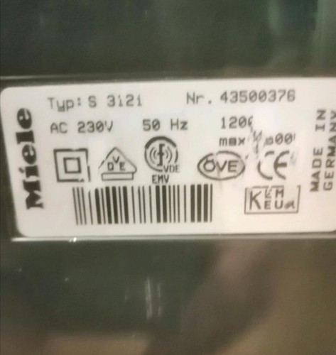 Miele Staubsauger S 312i 1500Watt Air Clean Plus - Bild 7 von 7
