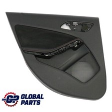 Mercedes W176 T&uuml;rkarte Trim hinten links N/S Trim Panel Stoff Kunstleder Schwarz