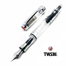 TWSBI Diamond 580 Clear Demonstrator Fountain Pen