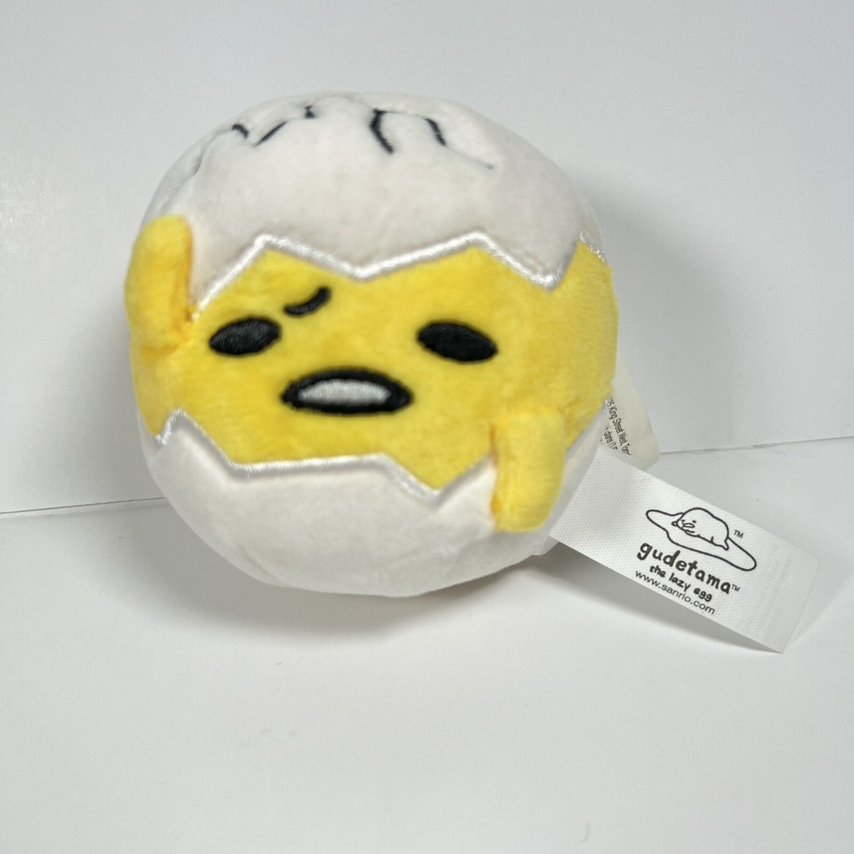 Gudetama The Lazy Egg Squishy Soft Plush Squeeze Me 2021 Sanrio