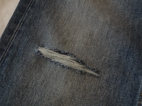 NWT Levis 514 Straight Daisy Chain 005140926 Jeans Factory Destroyed 30x30 - Picture 9 of 12