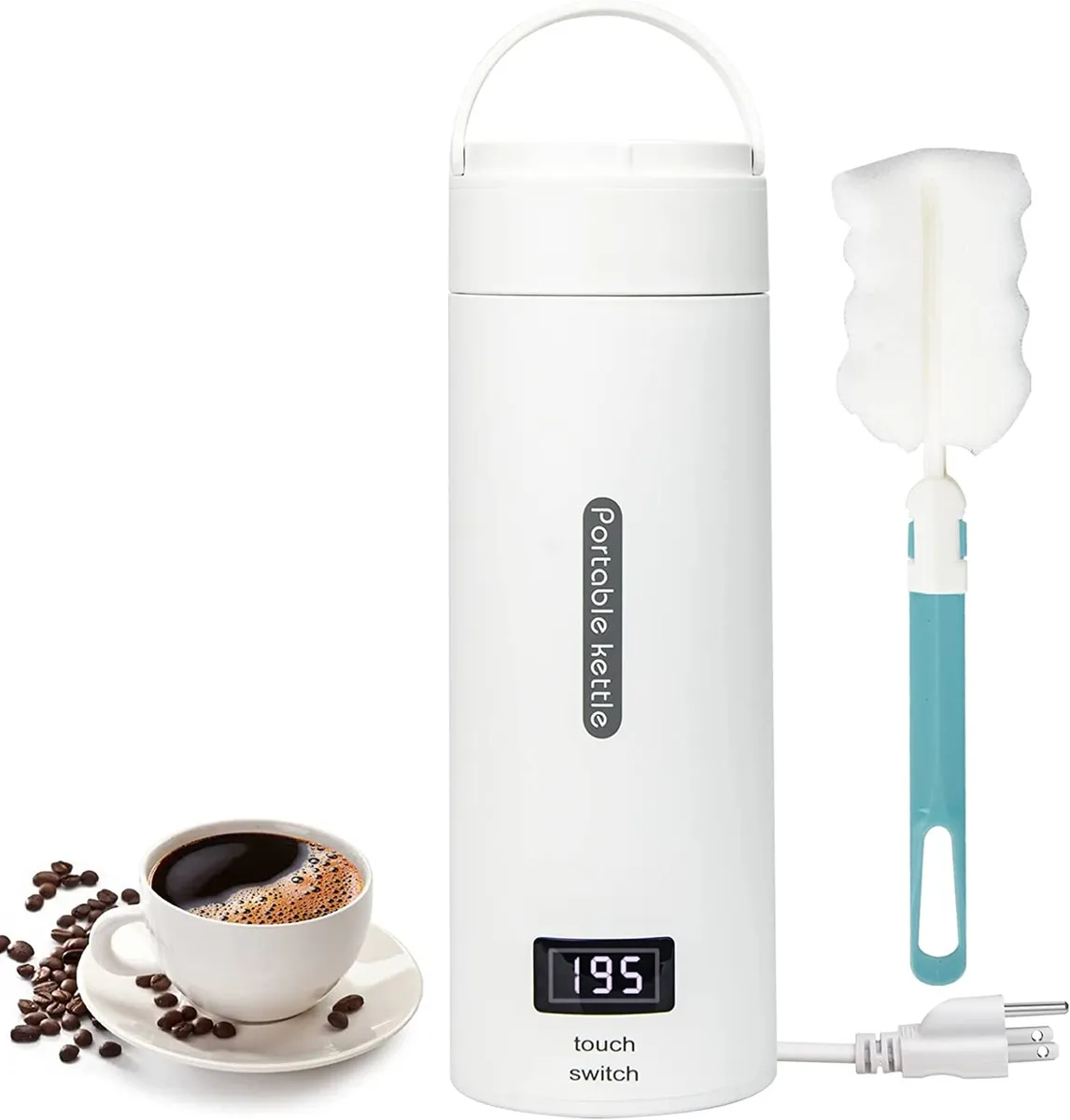 500Ml Portable Travel Electric Kettle, Small Electric Tea Kettle