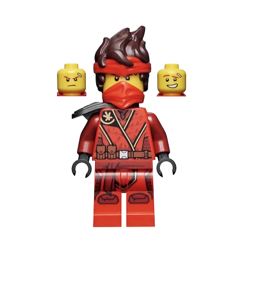 Lego Kai Ninjago 71748 71747 Mask and Hair with Bandana The Island