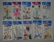  3 DISNEY COLLAGE 3D Stickers 4 Scrapbooking EK Sucess  Lg Packs 4" x 8"