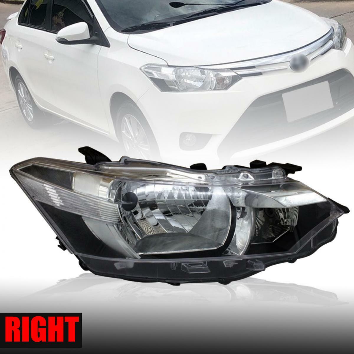 RH Right Head Light Front Lamp Assemblies For Toyota Vios Yaris