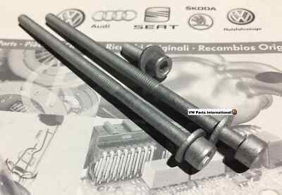 VW Golf MK4 R32 GTI 1.8T Thermostat Temperatur Gehäuse Schrauben Set Original OEM VW