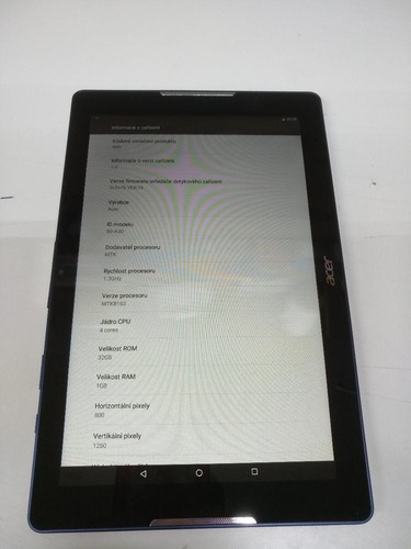 Tablet fur Kinder ACER Iconia B3-A30 / 1GB / 32GB / Blau / Android - Bild 5 von 9