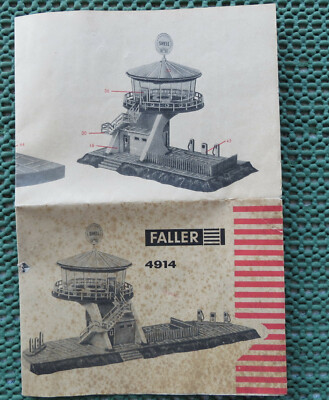 Faller AMS  -- Original Anleitung für Bausatz 4914 #160120