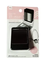 Clip On Travel Makeup Cosmetic Compact Mirror for Women