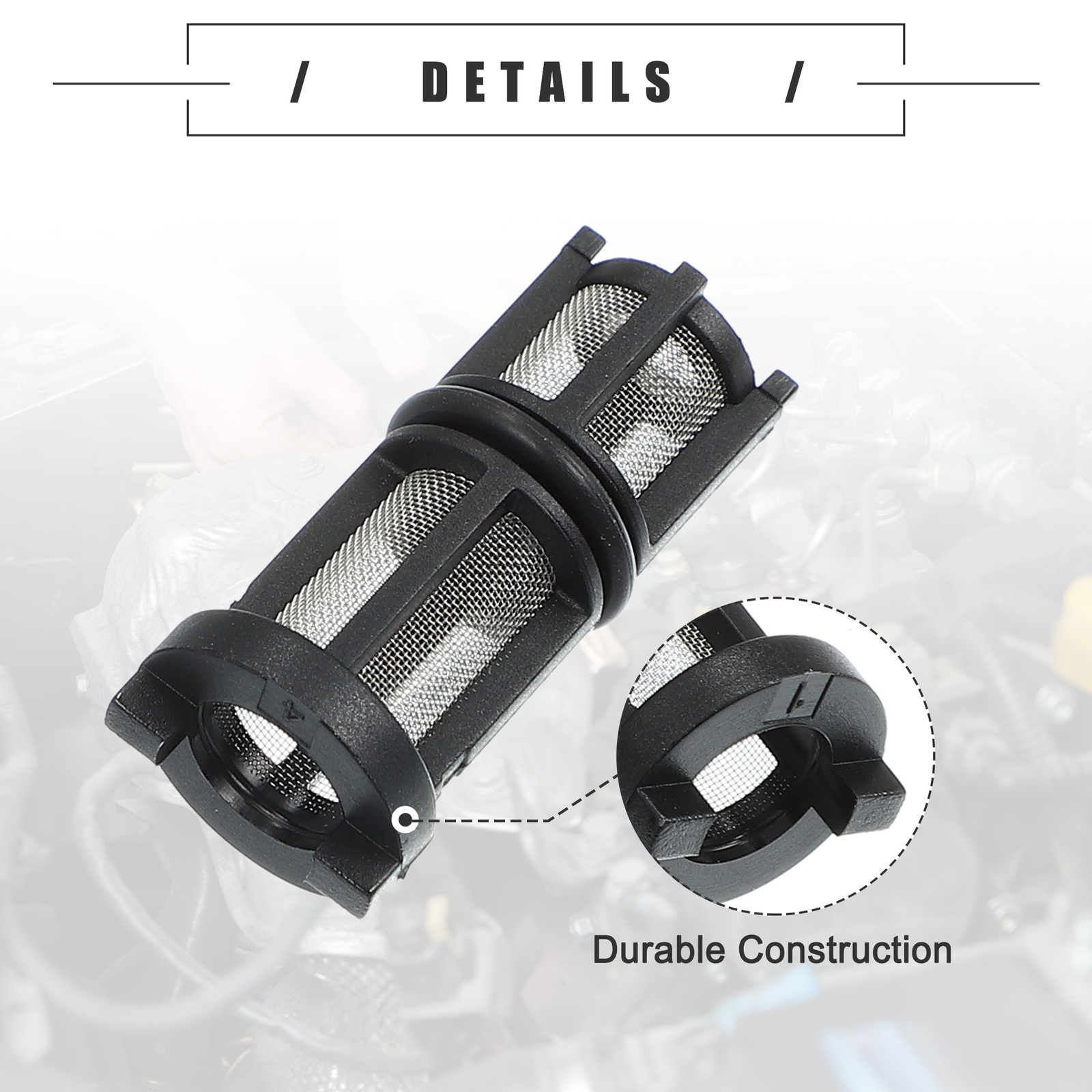 Engine Oil Pressure Sensor Filter for Chevrolet Silverado 917143 Black 2 Pcs 734301955782 eBay