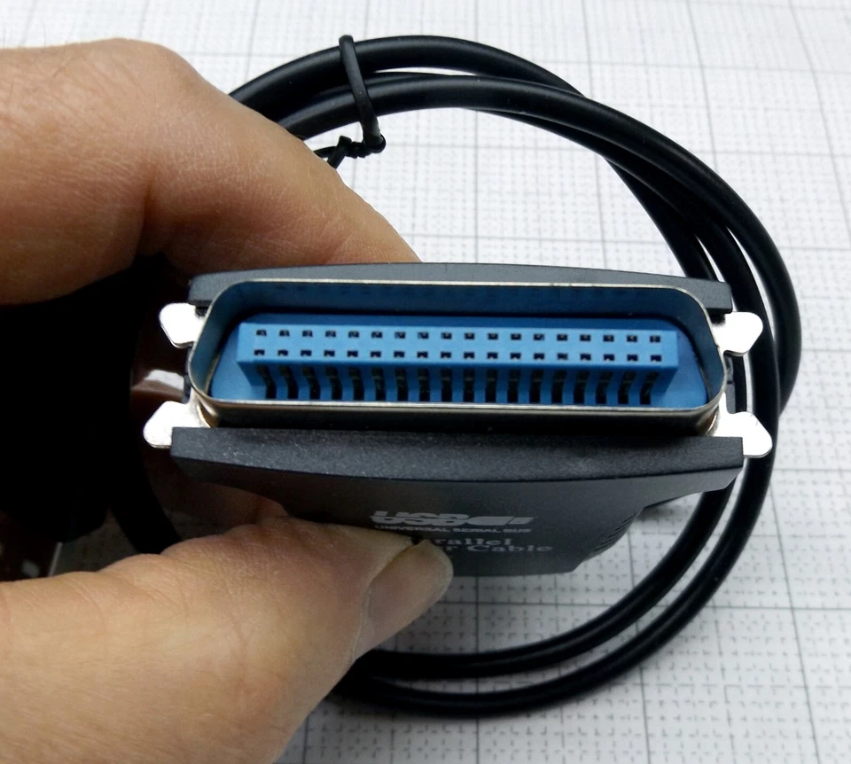 USB/Parallel Printer Port Adapter - mixed brands - work well - Image 3 of 4