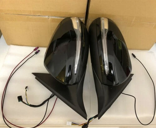 Пара автомобильных боковых дверных зеркал для Mercedes Benz класса C C300 C250 C180 W205 2014-20 - Изображение 4 из 4