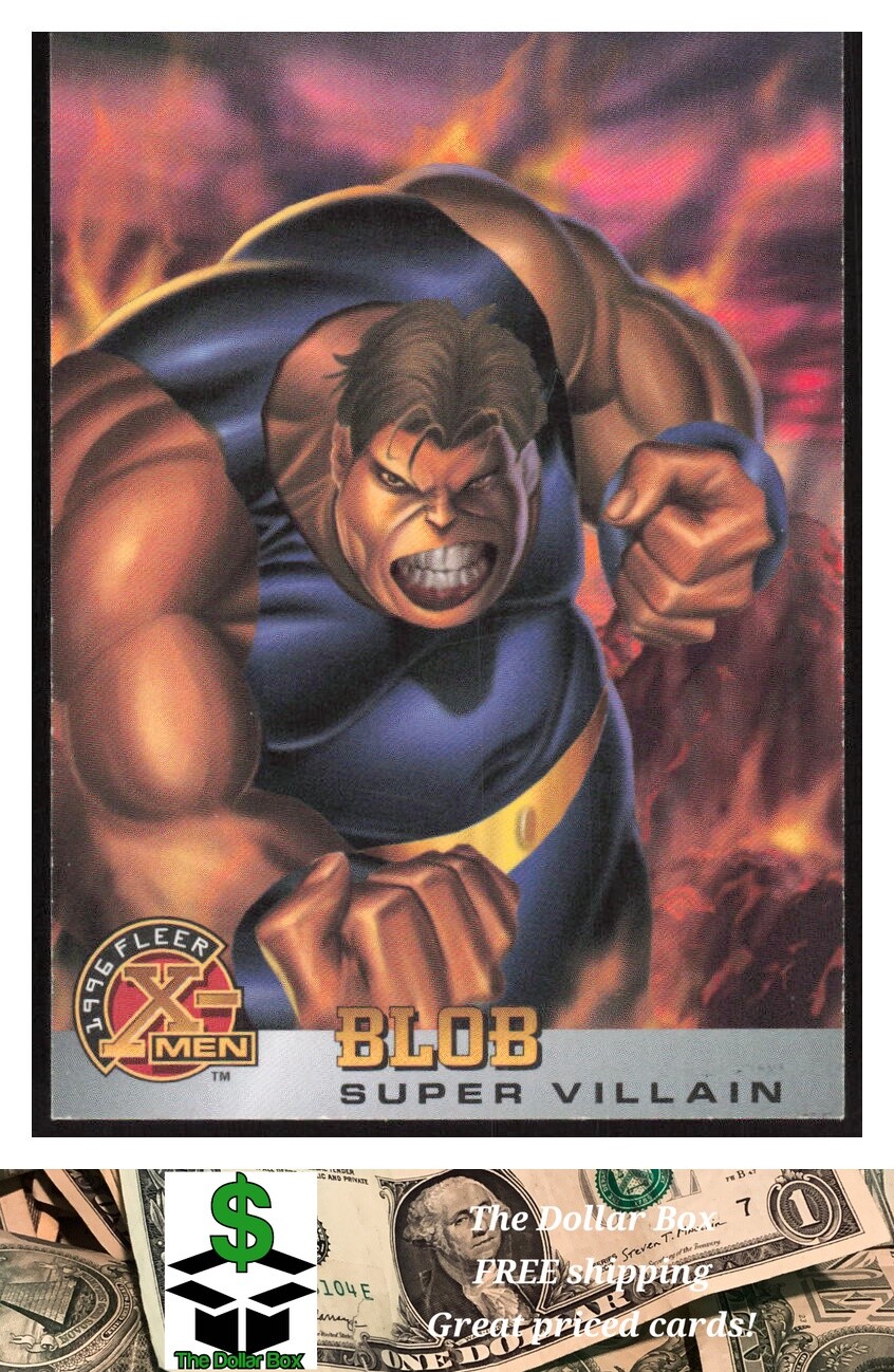 1996 Fleer X-Men #61 Blob -