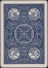 Playing Cards 1 Single Card Old Antique Wide * USPC BICYCLE 808 * No.29 EXPERT B