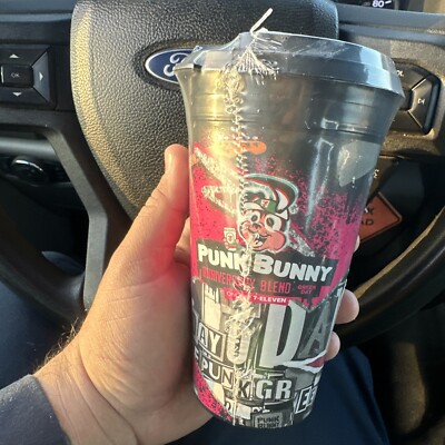 Punk Bunny 7-Eleven 7-11 Coffee Exclusive Mug / Tumbler Green Day | eBay
