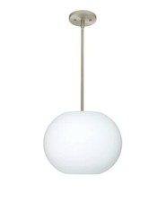 (C) Besa Lighting 1TT-477507-SN Jordo Pendant...