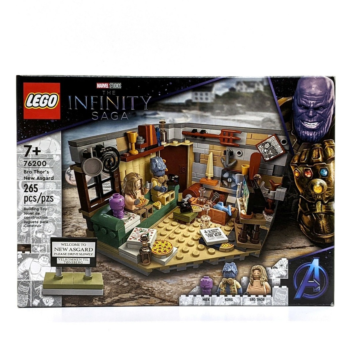 LEGO Marvel Super Heroes 76200: Bro Thor's New Asgard (Brand New Sealed)