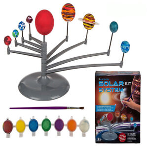 FeiWen Solar System Planetarium Painting Toys DIY Model Kids Astronomical Science Toys 