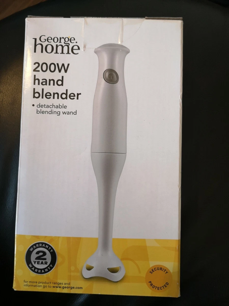 1X George Home 200 W Hand Blender detachable blending wand