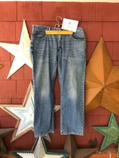 Mens Levis 559 Loose Straight Jeans Size 38x30