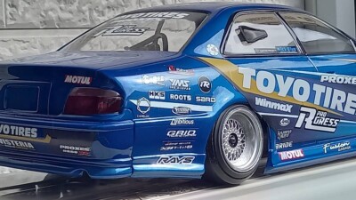 Pandora 1/10 RC Car Painted Body Toyota Chaser JZX100 Toyo Tires