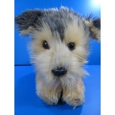 Aurora Plush Yorkshire Terrier Dog Stuffed Animal Toy 12" Realistic