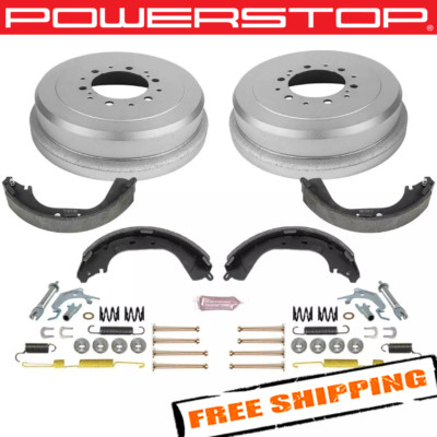 Power Stop 1-Click Daily Driver Rear Drum & Shoe Kit for 90-98 Toyota 4Runner
