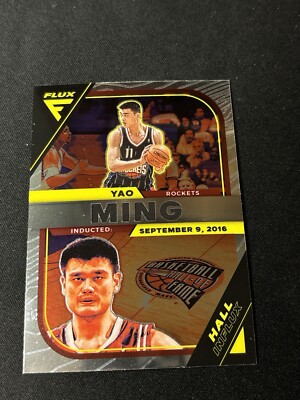 2022-23 Panini Flux #10 Yao Ming Hall Influx Inducted