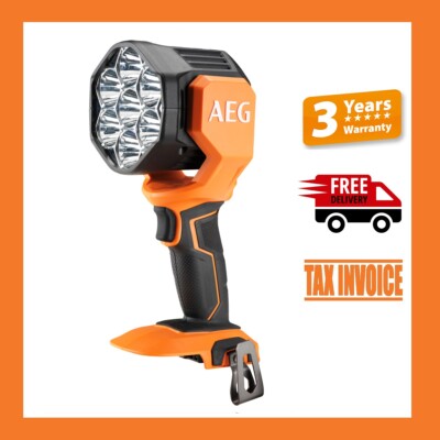 AEG A18SPL Spotlight 18V LED Work Light - A18SPL0 - 3 Year Warranty ...