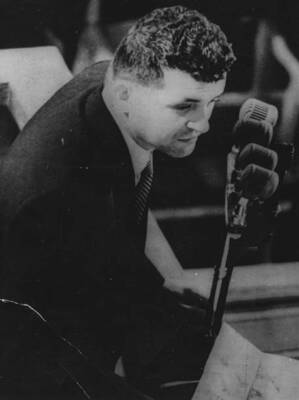 Pilot Francis Gary Powers who was shot down over Russia & faced spyi- Old Photo