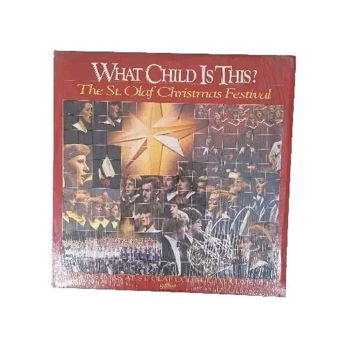The St. Olaf Christmas Festival What Child is This? Vinyl Double LP Open Shrink