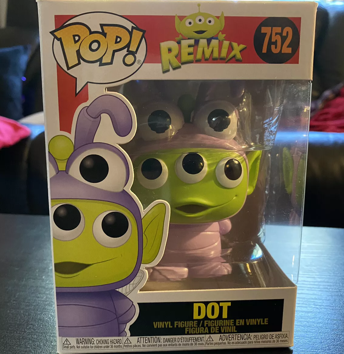 Dot #752 Pixar Alien Remix Funko Pop! Disney Desenho Animado