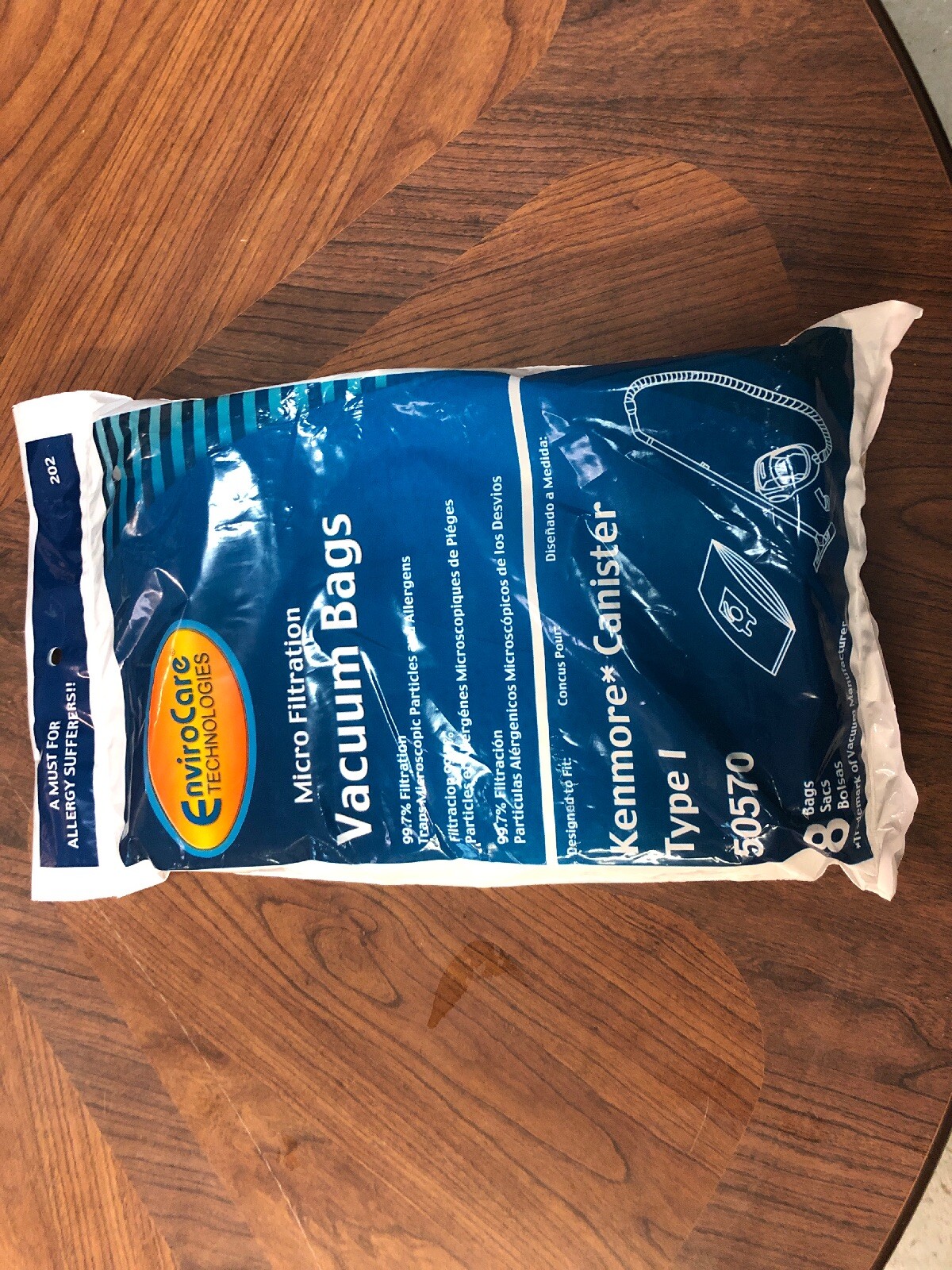 Kenmore Canister Bags 8 pk. 50570. Type I. U75 eBay