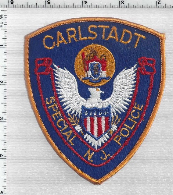 Carlstadt Special Police (New Jersey) 1st Issue Shoulder Patch eBay