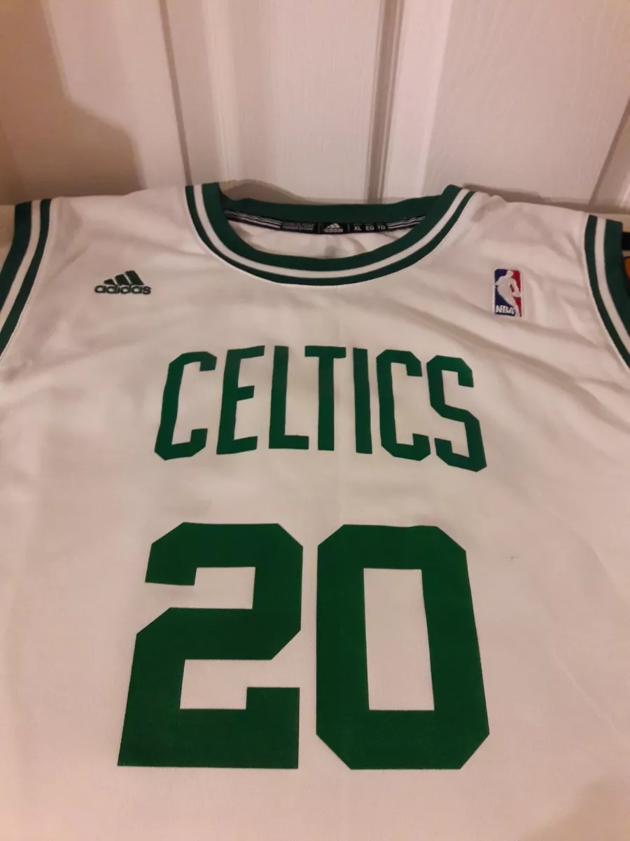 Boston Celtics Ray Allen #20 Basketball Jersey Adidas Mens XL Green NBA